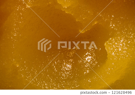 Close up of clover honey 121628496