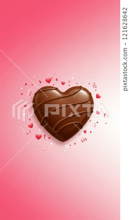 Cute heart-shaped chocolates♡ Instaworthy photos for Valentine's Day 121628642