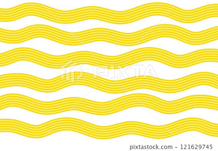 Noodle pattern poster 121629745