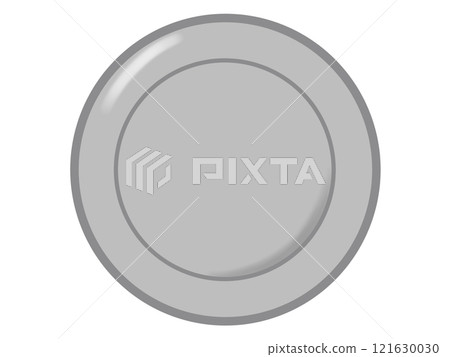 Simple silver coin Simple silver coin 121630030