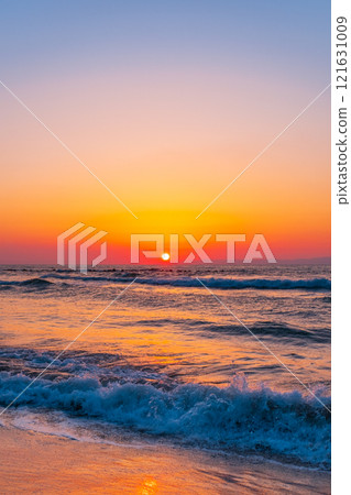 Sunset at Kakuta Beach Sunset at Kakuta Beach 121631009