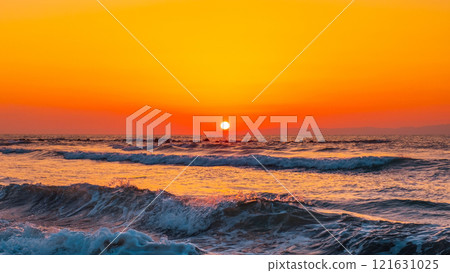 角田海灘的日落 121631025