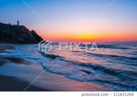 Sunset at Kakuta Beach 121631268