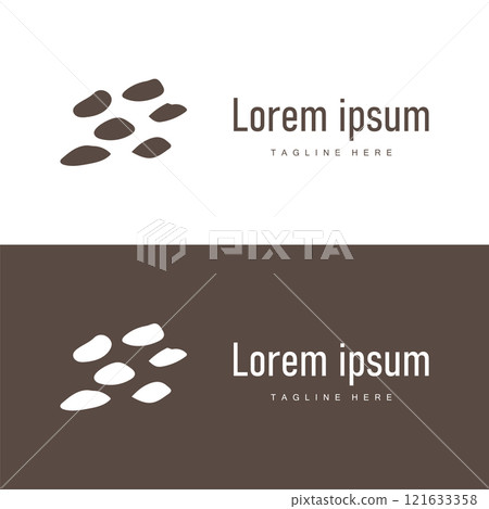 Stone Vector Logo, Stone Design Balance Milestone Vector Templet Symbol Illustration Stone Vector Logo, Stone Design Balance Milestone Vector Templet Symbol Illustration 121633358