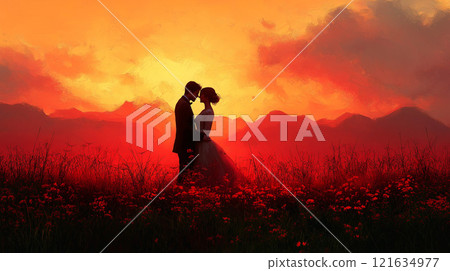 Overseas wedding ceremony 121634977