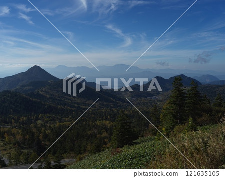 A clear autumn day from Mt. Yokote 121635105