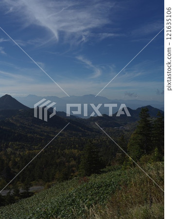 A clear autumn day from Mt. Yokote 121635106