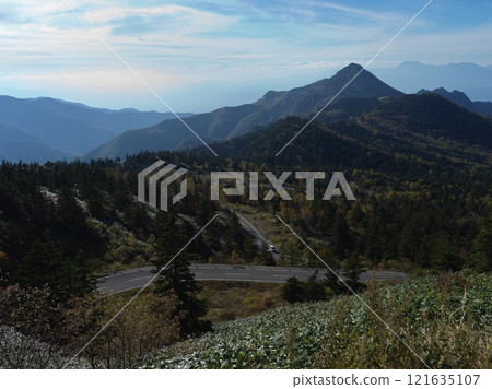 A clear autumn day from Mt. Yokote 121635107