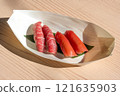 Ise Shrine, Okage Yokocho, Eating out, Tuna, Matsusaka Beef Nigiri 121635903