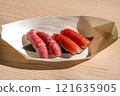 Ise Shrine, Okage Yokocho, Eating out, Tuna, Matsusaka Beef Nigiri 121635905