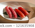 Ise Shrine, Okage Yokocho, Eating out, Tuna, Matsusaka Beef Nigiri 121635908