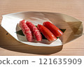 Ise Shrine, Okage Yokocho, Eating out, Tuna, Matsusaka Beef Nigiri 121635909