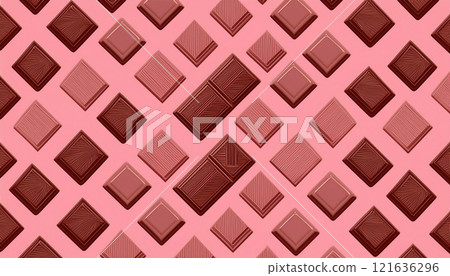 Chocolate image material 121636296