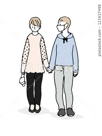 理解敏感族群、不能戴口罩的夥伴（彩色） 121637498