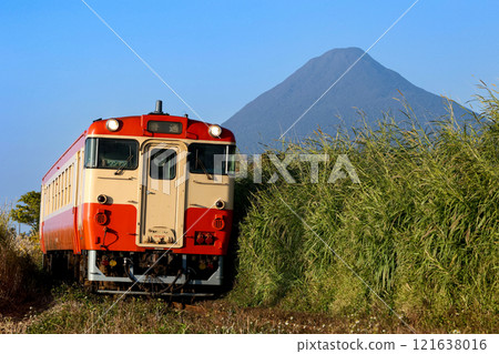 開聞岳和原國鐵彩色車輛（JR九州） 121638016