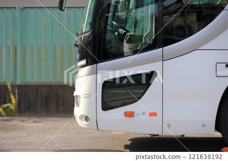 Large sightseeing bus Large sightseeing bus 121638192