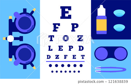 Contact lenses concept Contact lenses concept 121638839