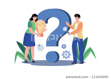 Business Team Brainstorm New Idea 121638995