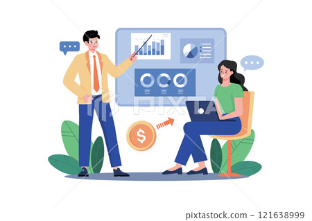 Marketing Team Setting Up Branding Advertisement Marketing Team Setting Up Branding Advertisement 121638999