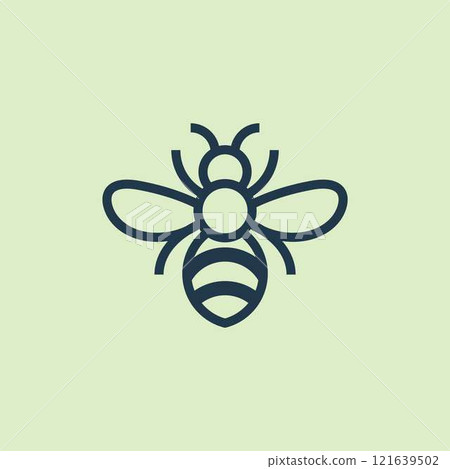 Simple Bee Logos for Minimalist Designs Simple Bee Logos for Minimalist Designs 121639502