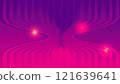 Hi-Tech trendy modern pink wave 121639641