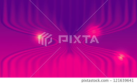 Hi-Tech trendy modern pink wave 121639641
