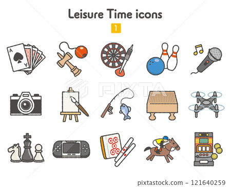 Play icon collection 1 121640259