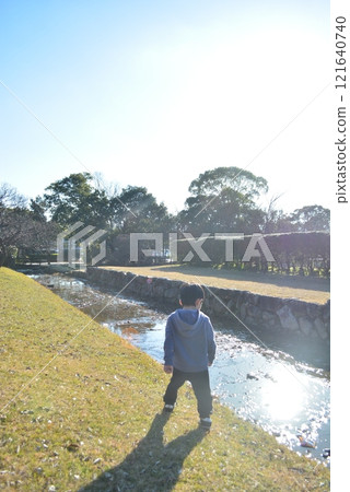 Tofuro ruins: Walking along the stream 121640740