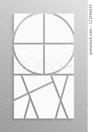 Template collage of twelve frames, images, photos 121640833