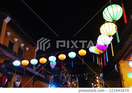 越南會安夜景燈籠 越南會安夜景燈籠 121641674