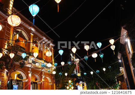 越南會安夜景燈籠 121641675