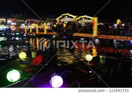 越南會安夜景燈籠 越南會安夜景燈籠 121641731