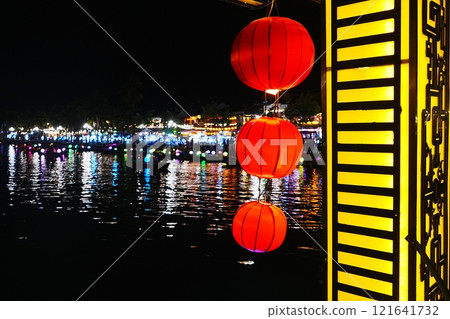 越南會安夜景燈籠 越南會安夜景燈籠 121641732
