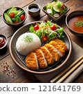 Tonkatsu set menu 121641769