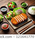 Tonkatsu set menu 121641770