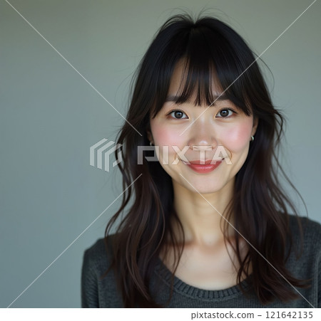 微笑的年輕女商人 微笑的年輕女商人 121642135