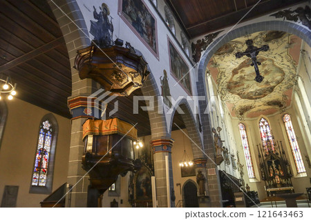 St. Stephen's Church in Konstanz, Lake Constance in Germany St. Stephen's Church in Konstanz, Lake Constance in Germany 121643463