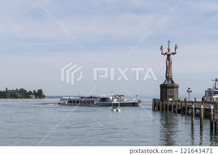 Imperia statue in Konstanz, Lake Constance in Germany Imperia statue in Konstanz, Lake Constance in Germany 121643471