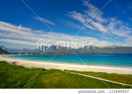 Lofoten is an archipelago in the county of Nordland, Norway. Lofoten is an archipelago in the county of Nordland, Norway. 121644057