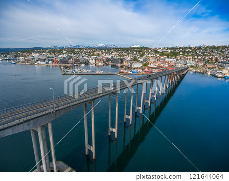 Bridge of city Tromso, Norway Bridge of city Tromso, Norway 121644064
