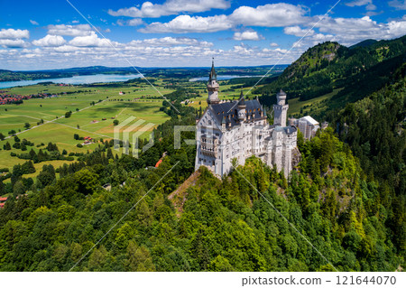 Neuschwanstein Castle Bavarian Alps Germany 121644070