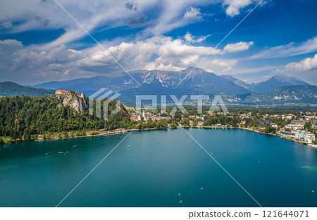 Slovenia - resort Lake Bled. Slovenia - resort Lake Bled. 121644071