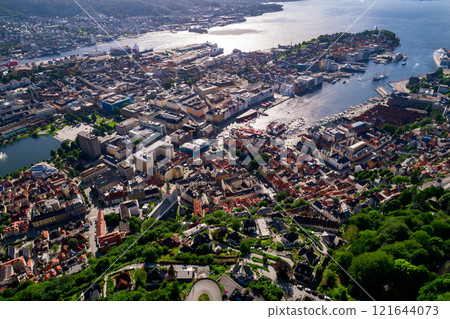 Bergen is a city and municipality in Hordaland on the west coast of Norway. Bergen is a city and municipality in Hordaland on the west coast of Norway. 121644073