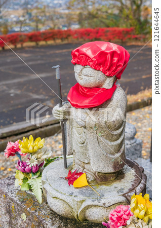 A cute Jizo statue 121644645