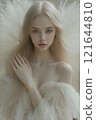 A beautiful white fairy 121644810