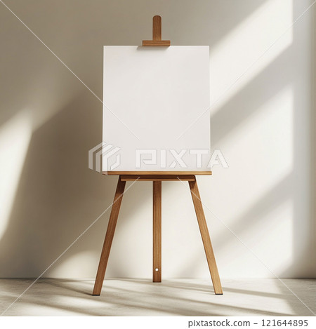 Mockup blank poster and banner for your design. 121644895