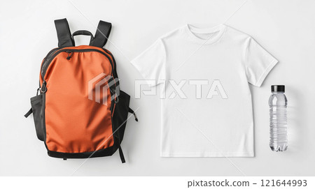 Mock up T-shirt for your design. Mock up T-shirt for your design. 121644993