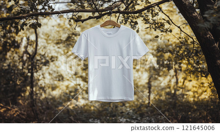 Mock up T-shirt for your design. 121645006