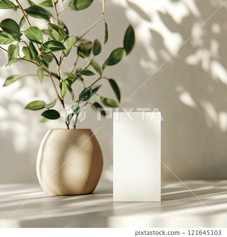 mockup blank business card for your design. 121645103