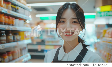 超商店員形象02 超商店員形象02 121645630